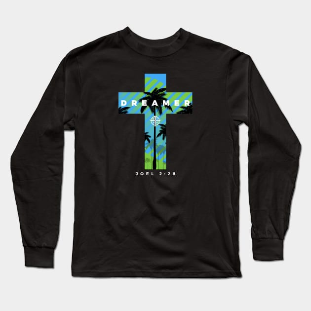 DREAMER | BLACK Long Sleeve T-Shirt by diggapparel